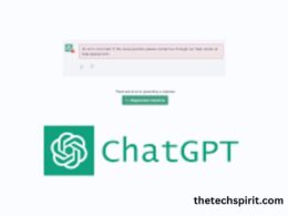 ChatGPT Error Generating Response
