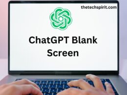 ChatGPT Blank Screen