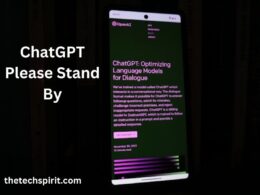 ChatGPT Please Stand By